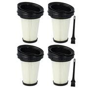 Lot de 4 filtres lavables de rechange pour aspirateur à main pour Grundig Cyclonic 21,6 V VCH9629 VCH9630 VCH9632