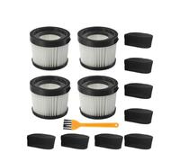 Lot De 4 Filtres Lavables Et Réutilisables For Aspirateur À Main Sans Fil DEWALT DCV5011H 20 V(4 Pack)