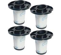 Lot de 4 filtres lavables pour aspirateur Rowenta X-Force Flex 11.60 12.60 14.60 15.60 (références ZR009007 et ZR009008)