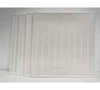 Lot de 4 Filtres M5 Aerofilter - Compatibles ALDES T.One AQUAAIR - 501x483x20 mm - Pompe à chaleur, VMC, Climatiseur - Double Flux - Filtration Fine - Entreprise Française - Livraison Offerte