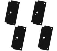 Lot de 4 Filtres Mousse 3D pour Séche-Linge - Haute Résistance 230°C Compatible Bosch/Siemens/Indesit | Capteur de Peluches 99% Efficace (Condensation/Pompe à Chaleur) | Lavable & Réutilisable