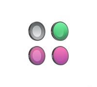Lot de 4 filtres ND compatibles avec Insta360 GO Ultra, accessoires de protection d'objectif avec filtres MCUV, CPL, ND32, ND64, verre optique HD