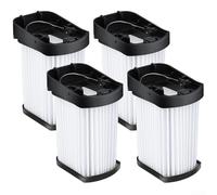 Lot de 4 filtres pour aspirateur à main sans fil pour Shark WV270 WV270UK WV273UKT WandVac 2.0, protection améliorée contre les squames d'air, la poussière et les cheveux