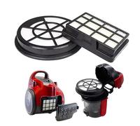 Lot de 4 filtres pour aspirateur Bosch série 2 BGC05A220A, BGC05A320, BGC05A322, BGC05AAA1, BGS05A221, BGS05A222, BGS05AAA2/01, BGS05A220/02, filtre Hepa de protection du moteur. Filtre, filtre