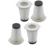 Lot de 4 filtres pour aspirateur, compatibles avec Einhell TE-SV18 Li, lavables et compatibles avec les aspirateurs sans fil Einhell TE-SV 18 Li