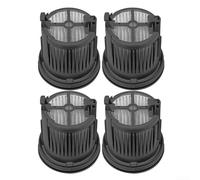 Lot de 4 filtres pour aspirateur MOVA X4 Pro avec filtration HEPA, conçus pour piéger les particules fines et soutenir l'efficacité du vide