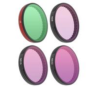 Lot de 4 filtres pour DJI Osmo Action 3, 4, 5 PRO - CPL / ND8 / ND16 / ND32