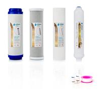 Lot de 4 filtres pour osmoseur inverse