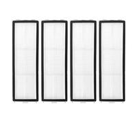 Lot de 4 filtres pour robot aspirateur Dreame L10s Ultra, L10s Pro, D10s Plus, L10 Ultra, L10 Prime - Accessoires de rechange lavables (2 pièces par carton)