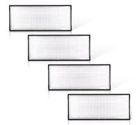 Lot de 4 filtres pour robots Roborock S8/S8+/S8 Pro Ultra/S7/S7 Maxv/S7 Maxv Ultra/S7 Max Ultra/S7 Pro Ultra/S7 Pro Ultra Filtre HEPA G20 Pièces de rechange pour robot balayeur