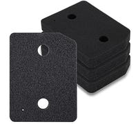 Lot de 4 filtres pour sèche-linge Miele T1 Series 9164761 - Fin / grossier - 207 x 157 x 30 mm