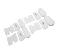 Lot de 4 filtres pré-moteurs compatibles pour Shark HZ600 HZ602 HZ700 HZ702 QS700 Filtre efficace de la poussière, remplacez tous les 3 mois, compatible avec XFFKHZ2000