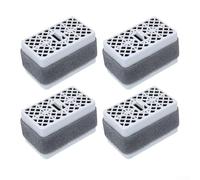 Lot de 4 filtres purificateurs d'air pour toilettes - 60 x 35 x 24 mm - Lot de 4 filtres à charbon désodorisant pour purificateur d'air Toto - Pour cuisine