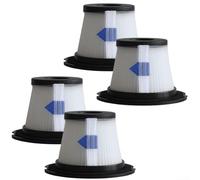 Lot de 4 filtres réutilisables et lavables pour aspirateur Klarstein Clean Bu-tler 4G Silent 10033762, 10033763