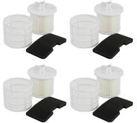 Lot de 4 filtres U66 compatibles avec les aspirateurs Hoover Sprint Whirlwind SE71WR01, numéro de pièce # 35601328