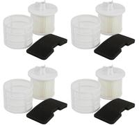 Lot de 4 filtres U66 compatibles avec les aspirateurs Hoover Sprint Whirlwind SE71WR01, numéro de pièce # 35601328