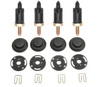 (Lot de 4) Fixations Support Couvre Moteur 2.0 HDI compatible pour Citroen Berlingo C4 C5 Xantia Xsara et 206 306 307 406 607 806 Expert OEM 0137F6 13711