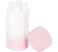Lot de 4 Flacons de Transport "Travel" 60ml Rose Rose G