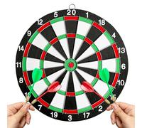 Lot de 4 fléchettes avec pointe en métal, kit professionnel avec outil pour fléchettes, support mural, convient pour l'intérieur et l'extérieur (30,5 cm)