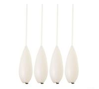 Lot de 4 flotteurs Bombarda en acrylique pour contrôleurs de pêche à la carpe, conçus pour fournir une excellente flottabilité et un contrôle pour les lancers longue distance (15 g)