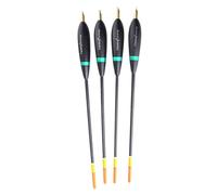 Lot De 4 Flotteurs De Pêche Verticaux À Queue Dure, 8g-10g, Outil Carpe 24cm-26cm, Équipement De Pêche O9s1