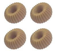 Lot de 4 Fondants de cire parfumés Bâton de Cannelle - 8 grammes par fondant - environ 8h de combustion par fondant - Parfum d'intérieur