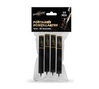 Lot de 4 Fontaines Lumineuses et Scintillantes 60 Secondes - Bougies pour Gâteaux anniversaire et Bouteilles de champagne- /Livraison 24 à 48h - SPARKLERS CLUB Autre