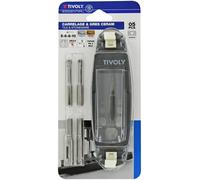 Lot de 4 forets céramique, TIVOLY, diam. 5-6-8-10 mm