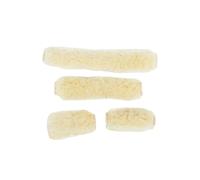Lot de 4 fourrure en licol pour cheval Horze Blanc TU