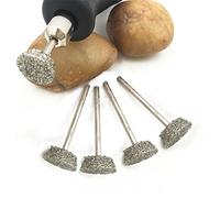 Lot de 4 fraises de 18 mm pour poncer la pierre, le verre, le plâtre et le bois pour Dremel Proxxon