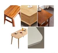 Lot de 4 gabarits de défonceuse R5 à R40, ABS pour le travail du bois, matériau ABS pour dureté CNC avec design antidérapant à trois trous, pour charpentier pour coupe de bords