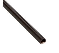 Lot de 4 gaines adhésives Cablefix 5,5 x 5 mm marron