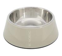 Lot de 4 gamelles pour chiens en mélamine Trixie Be Nordic Beige TU