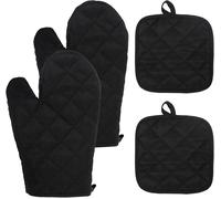 Lot de 4 Gants de Cuisine Résistants à la Chaleur Vendos85