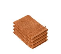 Lot de 4 Gants Stephanie, 100% Coton, 540 g/m², Caramel