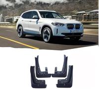 Lot de 4 Garde-Boue pour BMW IX3 2021-2022, Les Garde Boue Avant et arrière s'installent sans perçage