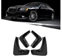 Lot de 4 Garde-Boue pour Chrysler 300C 2006-2021, Les Garde Boue Avant et arrière s'installent sans perçage