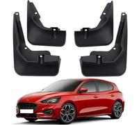 Lot de 4 Garde-Boue pour Ford Focus MK4 Hatchback St-Line 2019 2020, Les Garde Boue Avant et arrière s'installent sans perçage