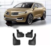 Lot de 4 Garde-Boue pour Lincoln MKX 2015-2023, Les Garde Boue Avant et arrière s'installent sans perçage