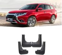 Lot de 4 Garde-Boue pour Mitsubishi Outlander PHEV 2021-2023, Les Garde Boue Avant et arrière s'installent sans perçage