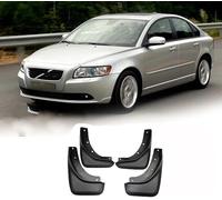 Lot de 4 Garde-Boue pour Volvo S40 2008-2012, Les Garde Boue Avant et arrière s'installent sans perçage