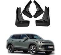 Lot de 4 Garde-Boue pour VW Tiguan R Line 2017-2024, Les Garde Boue Avant et arrière s'installent sans perçage