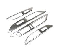 Lot De 4 Garnitures De Cadre De Panneau De Commande De Lève-vitre En Acier Inoxydable Pour Peugeot 3008 GT 5008 GT 2017-2018 Accessoires Auto CRRYUQWWM