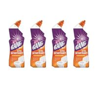 Lot de 4 Gels WC Nettoyant Surpuissant Ultra Détartrant - 750 ml