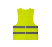 Lot de 4 Gilets de Sécurité Haute Visibilité Taille L - Jaune Réfléchissant 360° - Norme EN471 - Idéal pour Voiture, Chantier et Extérieur -