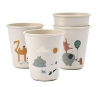 Lot de 4 gobelets Lana Around the world