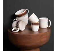 Lot de 4 gobelets marron bardenas 16 cl