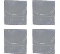 Lot De 4 Gommes À Modeler Grises - Gomme Pétrie - Non Toxique - Durable - Parfait Pour Les Croquis Artistiques, Les Brouillons, Idéal Pour Les Écoles, Les Bureaux, Les Jeunes Créatifs[Z1650]