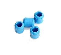 Lot de 4 gommes bleues pour patins T-Rex 450X - 10mm M5 - Remplacement Amortissement Hélicoptère RC