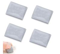 Lot de 4 gommes pétrissables en caoutchouc doux pour créer, effacer ou éclaircir les reflets pour le dessin au crayon, les œuvres d'art à la craie, pastel, charbon de bois